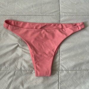 MIKOH Swim Bikini Bottoms -Size Large, Pink
